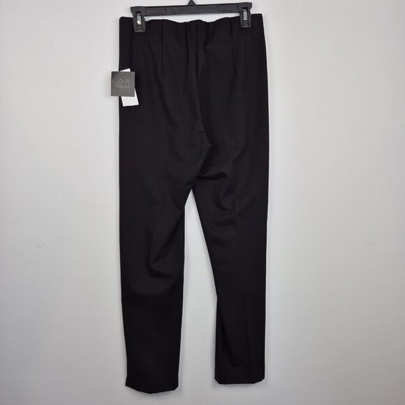 John Mark Women’s Black Dress Pants Size S With Embroidered Velvet Flowers (52) - Picture 4 of 12